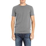 Replay - Basic T-shirt - Lead Grey - Heren - Regular Slim Fit