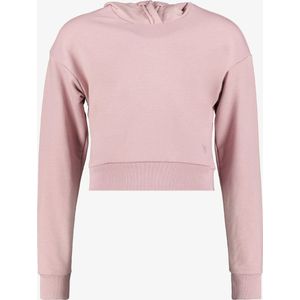 Osaga cropped meisjes hoodie lichtroze - Maat 116