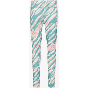 Osaga meisjes sportlegging met print turquoise - Blauw - Maat 164