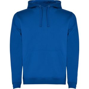 Kobalt Blauwe heren Hoodie met capuchon en koord Urban merk Roly maat L