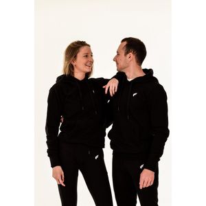 DM Training hooded sweater - sporttrui casual - hoodie unisex - zwart