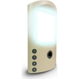 Digitale Bovenlichaamsolarium - Efbe-Schott OKB 920 D - Wit - 440 W - Intensief Hoogrendement Solarium - Automatische uitschakeling - Memory soft touch