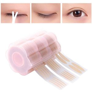 3 rollen dubbel ooglid tape - onzichtbare ooglifttape - drie verschillende vormen - ademend dubbele ooglid tape - make-up gereedschap