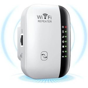 N.lux Wifi Versterker - Stopcontact - 300Mbps - 5GHz - Wit
