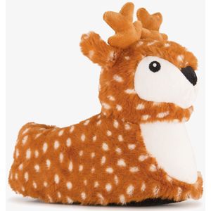 Thu!s kinder pantoffels hert bruin - Maat 28 - Sloffen