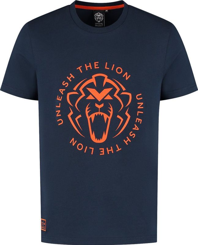 Max Verstappen - Unleash The Lion - T-shirt - Navy