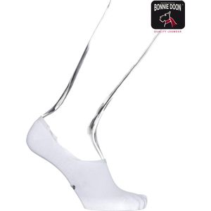 Bonnie Doon - Heren - Basic Sneaker Footie - Wit - maat 40-46