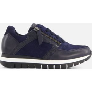 Gabor Sneakers blauw Suede - Dames - Maat 42
