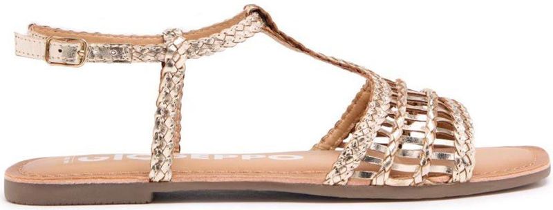 GIOSEPPO - Icarai - Damessandalen - Goud - Gerecycled Materiaal