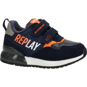 Replay Shoot Kid jongens sneaker - Blauw - Maat 24