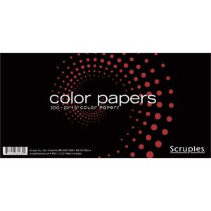 Scruples Hair Color Papers