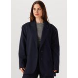 EDITED Arwen Blazer Blazers Dames - Donkerblauw - Maat 34