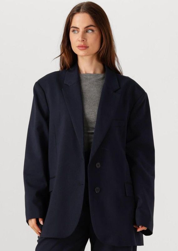 EDITED Arwen Blazer Blazers Dames - Donkerblauw - Maat 34
