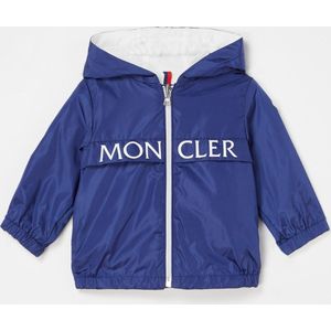 Moncler Erdvile jack met capuchon - Blauw - Maat 68