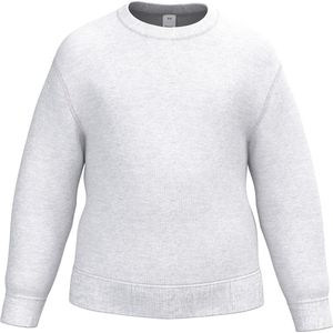 iDeal Basic Brand Kinder sweater met ronde hals IB401 - Ideal Ash Heather - 2/4 ans