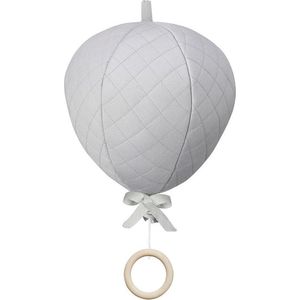 Muziekmobiel Luchtballon Lichtgrijs CamCam