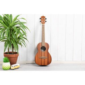 Leho LHUT-MM Tenor Ukulele in mahonie inclusief luxe draagtas
