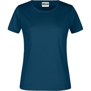 James And Nicholson Dames/dames Ronde Hals Basic T-Shirt (Benzine)