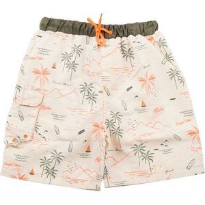 Ducksday - UV zwemshort - voor jongens - boardshort - Surf - UPF 50+- Waikiki - 6 jaar - 110/116