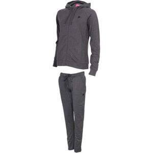 Donnay - Joggingsuit Nora - Joggingpak - Dames - Charcoal-marl (037) - maat S
