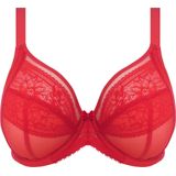 Elomi Dames Plus Size Kendra Underwire Plunge Bra, kersen, 75H