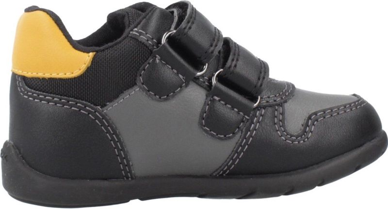 Geox Babyjongens B Elthan Boy B Sneakers, zwart, 21 EU