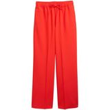 Tom Tailor - Denim - Broek - Hoge Taille - Effen Kleur - Wijde Pijpen