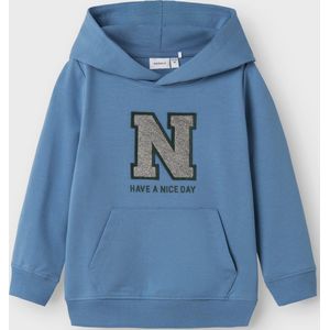 Name it Hoodie Coronet blue Nice day - NMMKONRAD - Maat 104