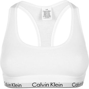 Calvin Klein Modern Cotton Top Dames - Wit - Maat M