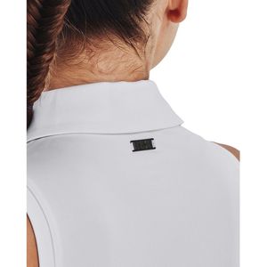 Under Armour Zinger Polo SL-White / Halo Gray / Metallic Silver