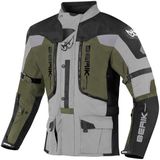 Berik - Dakota - Motorjas - Zwart Grijs Groen - Waterdichte 3in1