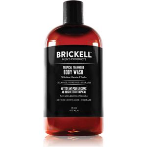 Brickell Invigorating Body Wash Tropical Teakwood 473 ml.