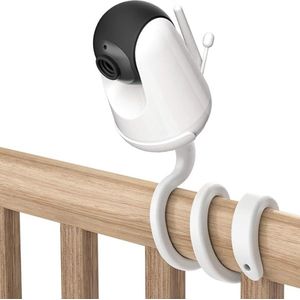 Equivera babyfoonhouder - Flexibele Twist Mount voor Babyfoon - Geschikt voor Baby Monitor 720P 5"" HD Display, Twist Houder Zonder Gereedschap, Geen Wandbeschadiging