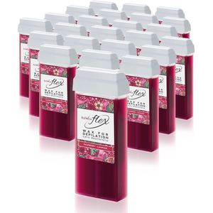 ItalWax Flex Wax Cartridge Raspberry - 24 Pack - Flex Waxpatroon Framboos - Doos 24 Stuks