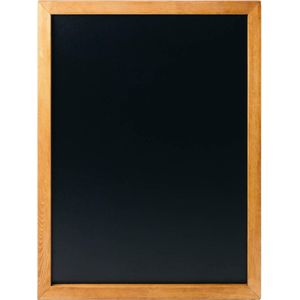 Wandbord - Muurbord in hout - afwasbaar - 80 x 60 Tableau noir