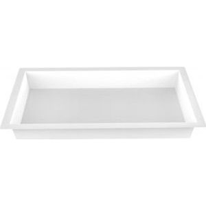 Saniclass Hide luxe Inbouwnis - 30x60x7cm - met flens - wit mat