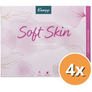 4x Kneipp Luxe geschenk set Soft Skin (2 x 200 ml + 1 x 75 ml)