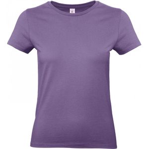 T-shirt Dames M B&C Ronde hals Korte mouw Millennial Lilac 100% Katoen