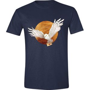 Harry Potter - Harry Potter Hedwig Moon T-Shirt - M