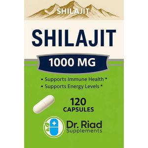 Shilajit Capsules 500 mg - 120 Vegan Capsules – Waarom zou je dagelijks 500 mg Shilajit nemen ?