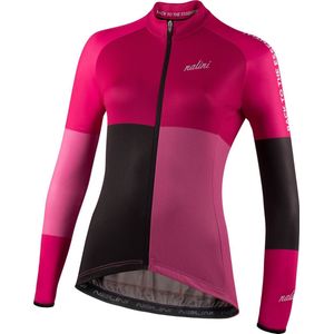 Nalini - Dames - Fietsshirt - Lange Mouwen - Wielrenshirt - Roze - Fucsia - NEW LS COLOR LADY J - XS
