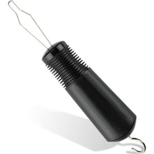 Button hook and zipper pull for one-handed buttoning - aids for dressing with arthritis, disability, and seniors