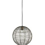 Light & Living Hanglamp Mirana - Antiek Brons - Ø35cm - Modern - Hanglampen Eetkamer, Slaapkamer, Woonkamer