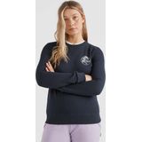 O'Neill Sweatshirts Women CIRCLE SURFER CREW Outer Space S - Outer Space 60% Cotton, 40% Recycled Polyester