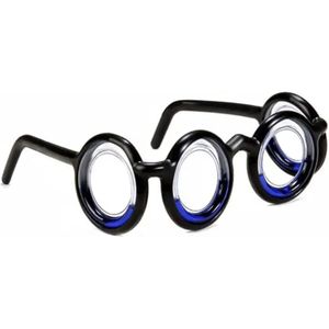Wagenziekte Bril - Car Sickness Goggles - Car Sickness Glasses - Wagenziek Bril - Zwart