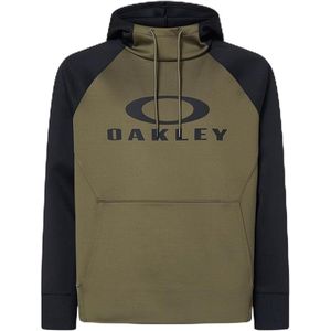 Oakley Sierra  Sporttrui - Maat L  - Mannen - donkergrijs - zwart