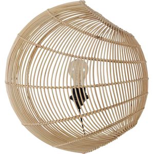 Raw Materials Luna Wandlamp Sphere - Rotan - 44x21x46 cm