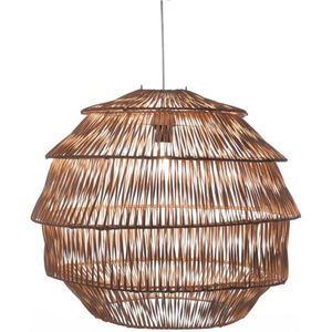 Handgemaakte Design lamp Hanglamp Artisjok Naturel Rotan woonkamer Slaapkamer Ø 60 cm