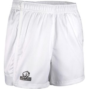 Rhino - Auckland - Sportshort - Wit - Rugbyshorts voor Volwassenen
