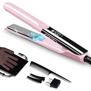 Stoomstijltang - Haarstyler - Krultang - Roze